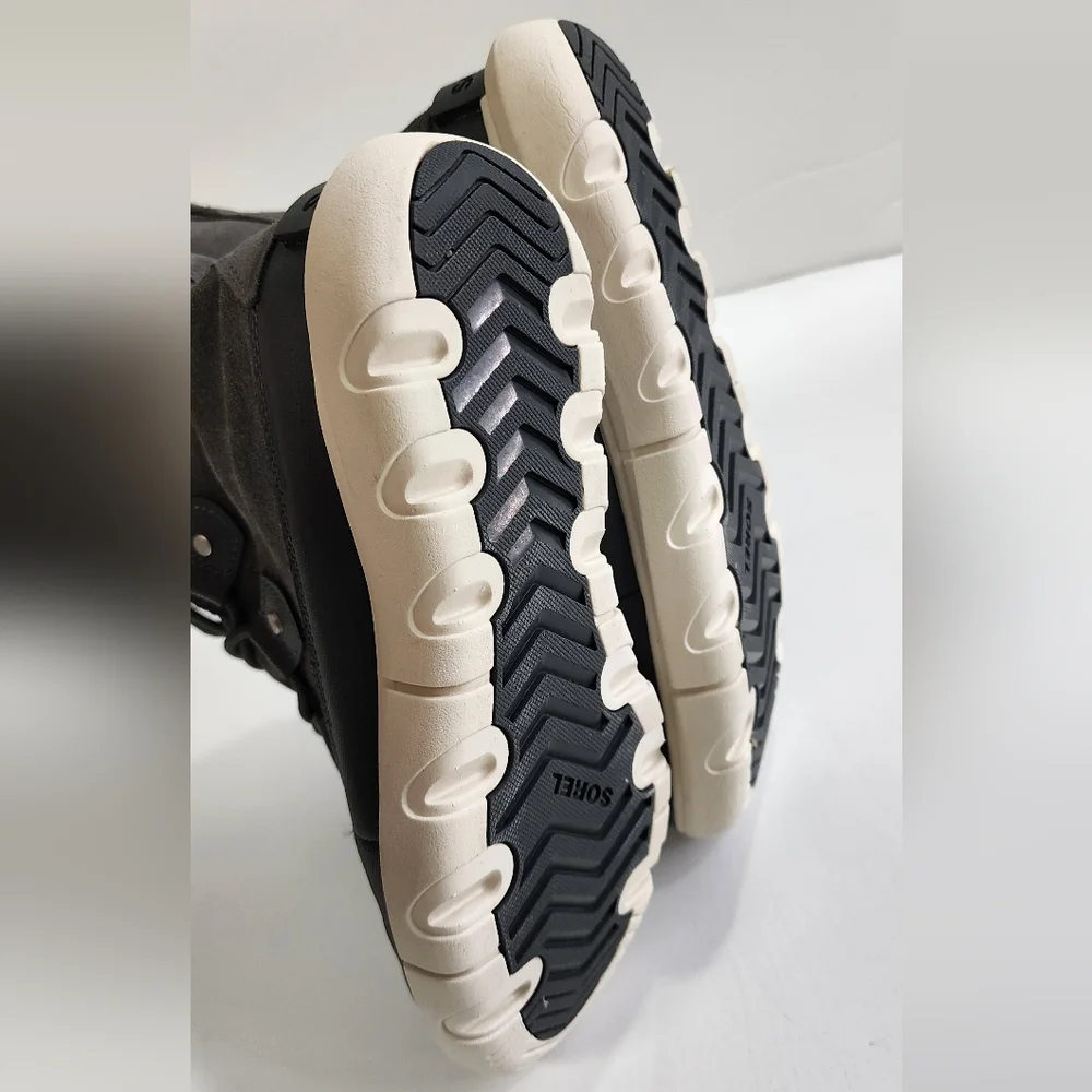 Sorel waterproof explorer 2 joan boot womens size 7 grill/fawn color - Picture 13 of 16